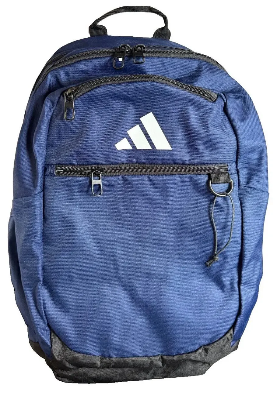 NWOT Adidas Striker 3 Backpack Navy Blue